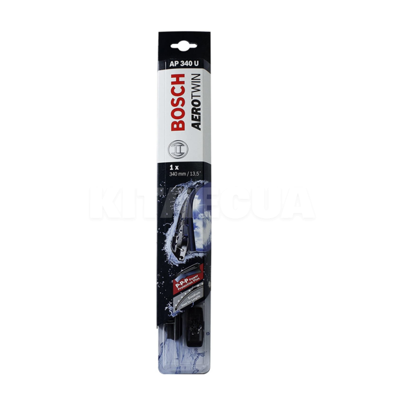 Щітка склоочисника (двірник) 340мм безкаркасна Bosch (3 397 006 941)