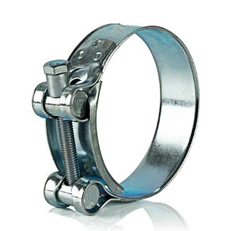 Хомут оцинкований посилений W1 32-35мм М6 Дорожня карта