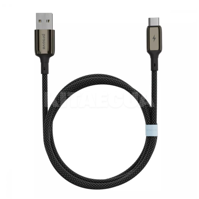 Кабель USB Type-C 2.4A 1м Dense Metal черный PROOVE (504980001) - 5