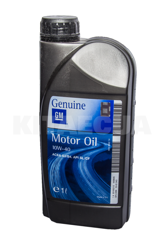 Масло моторне Напівсинтетичне 1л 10W-40 GM (1942043) - 3