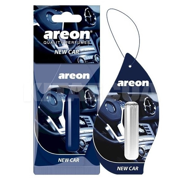 Ароматизатор Mon Liquid New Car "новое авто" 5мл жидкий листик AREON (LR09-10949)