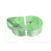 Трос буксировочный зеленый лента 18т 6м Дорожная карта (DK46-PP186)