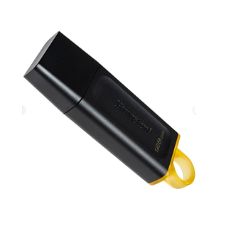 Флеш накопитель USB 3.2 128GB DT Exodia черно-желтый Kingston