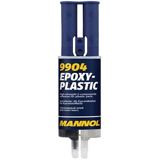 Клей двухкомпонентный эпоксидный Epoxy-Plastic 30г Mannol