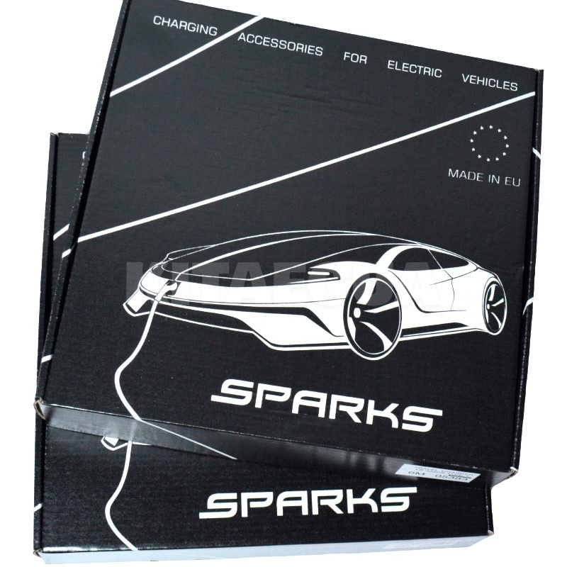 Зарядка для электромобиля Type 1 3.7 кВт 16А 1-фаза Portable Charge SPARKS на Подбор по авто Mercedes (PC16T1) - 3