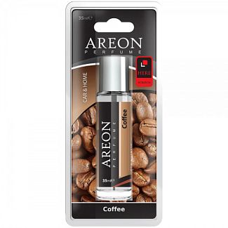 Ароматизатор "кава" 35мл Parfume SPREY Coffe з платівкою AREON