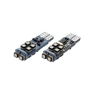 LED лампа для авто T10 W3W/W5W 12V 10 світлодіодів (комплект) TBS Design
