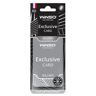 Ароматизатор Exclusive Silver "серебро" сухой листик Winso