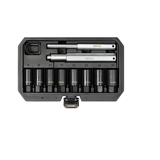 Набір торцевих головок ударних М18-25 мм 10 предметів YATO