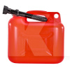Канистра пластиковая 10л с лейкой BORG-HICO (KAN002)