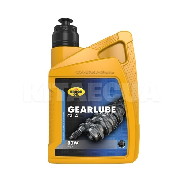 Масло трансмиссионое минеральное 1л 80W GEARLUBE GL-4 KROON OIL (KL 01209)