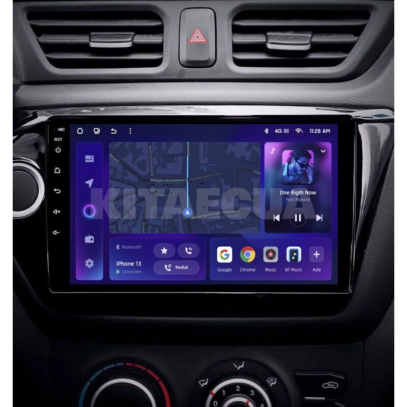Штатна магнітола MOSS M2 4+32 Gb 9" Kia RIO 3 2011-2016 AMS (49206) - 2