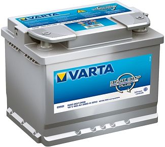 Аккумулятор автомобильный 60Ач 680А "+" справа VARTA