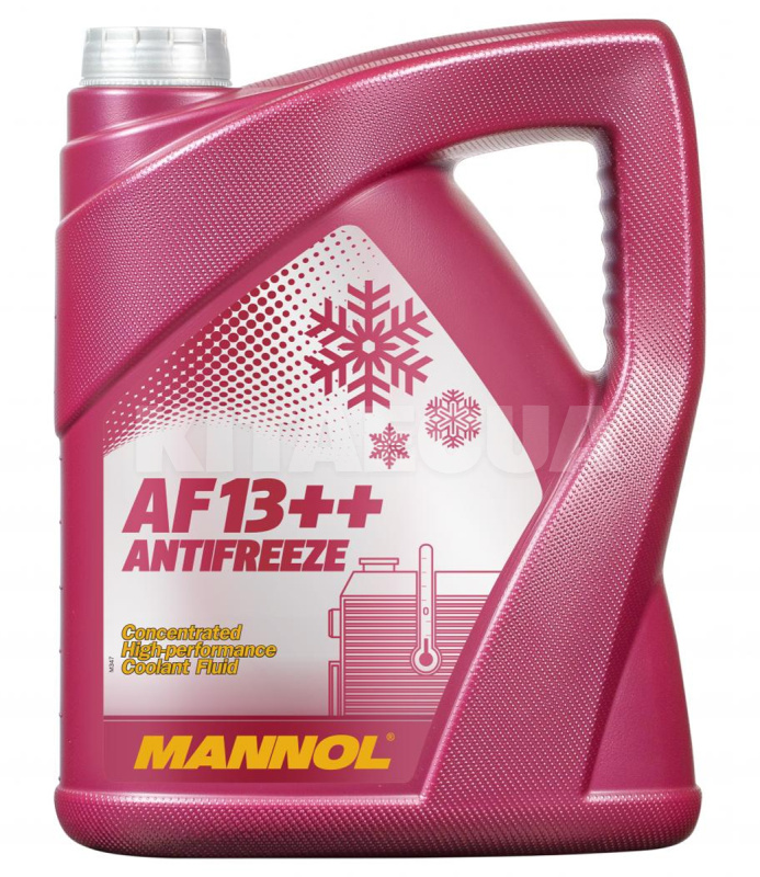 Антифриз-концентрат червоний 5л AF13++ -80°C Mannol (MN4115-5)