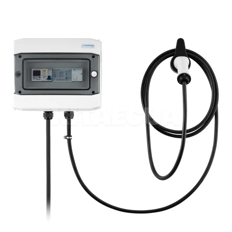 Зарядка для электромобиля Type Tesla 9.2 кВт 40А 1-фаза WALL WiFi UACHARGER (CHC-WLWF220941-23-7)