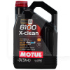 Масло моторное синтетическое 5л 5W-40 8100 X-Clean MOTUL (102051)