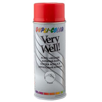 Фарба-емаль універсальна 400мл Ral 3020 червона Very Well Dupli Color
