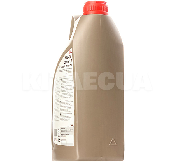 Масло моторное синтетическое 5л 5W-30 SYNER-Z COMMA (A9EF69) - 3
