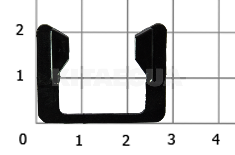 Направляющая замка двери на Chery AMULET (A11-6105225) - 5