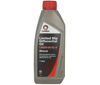 Олія трансмісійна мініральна 1л LS80W-90 GL5 GEAR OIL COMMA