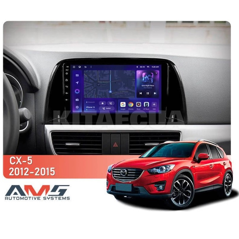 Штатна магнітола MOSS M3 4+32 ГБ 9" Mazda CX-5 1 KE 2012-2015 (B) AMS (50137) - 2