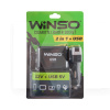 Разветвитель прикуривателя 2в1 + USB с удлинителем Winso (200120)