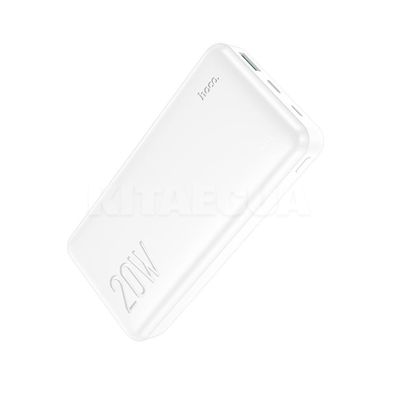 Повербанк Tacker Q3 10000mAh 20W білий HOCO (6931474761026)