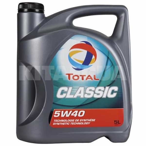 Масло моторне синтетичне 5л 5W-40 Classic TOTAL (164796)