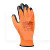 Перчатки рабочие антискользящие трикотажные с латексным покрытием оранжеввые XL Extragrab DOLONI (4187)