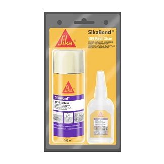 Клей 50мл+200мл с активатором Bond-109 Fast Glue SIKA