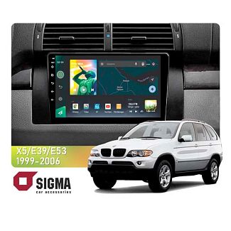 Штатная магнитола X9232 2+32 Gb 9" BMW X5 1999-2006 SIGMA4car