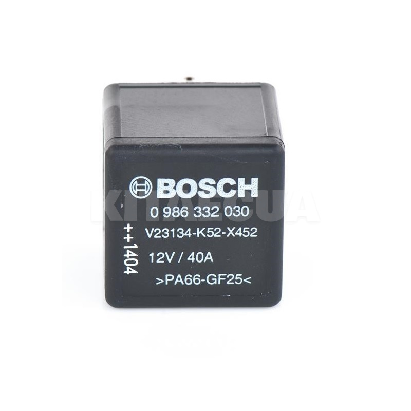 Реле 4-контактне 12B 40А Bosch (0986332030)