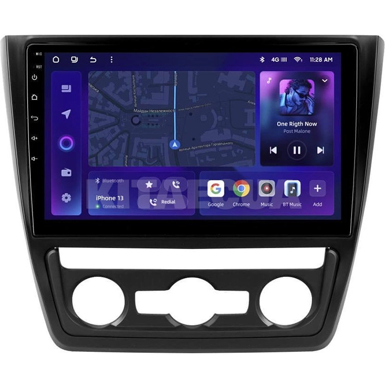 Штатна магнітола MOSS M2 4+32 Gb 10" Skoda Yeti 5L 2009-2014 AMS (49693)
