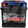 Автомобільний акумулятор 50Ач 400А "+" зліва Energia (22384)
