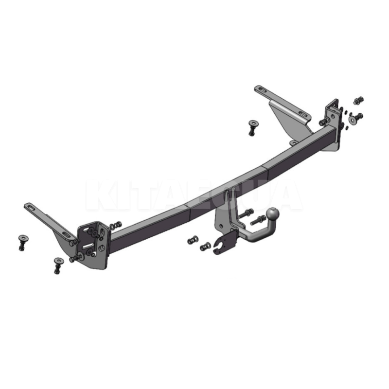 Фаркоп знімний Toyota Sienna (2003-н.в) на 2 болти Автопроставка (2001-70-2)