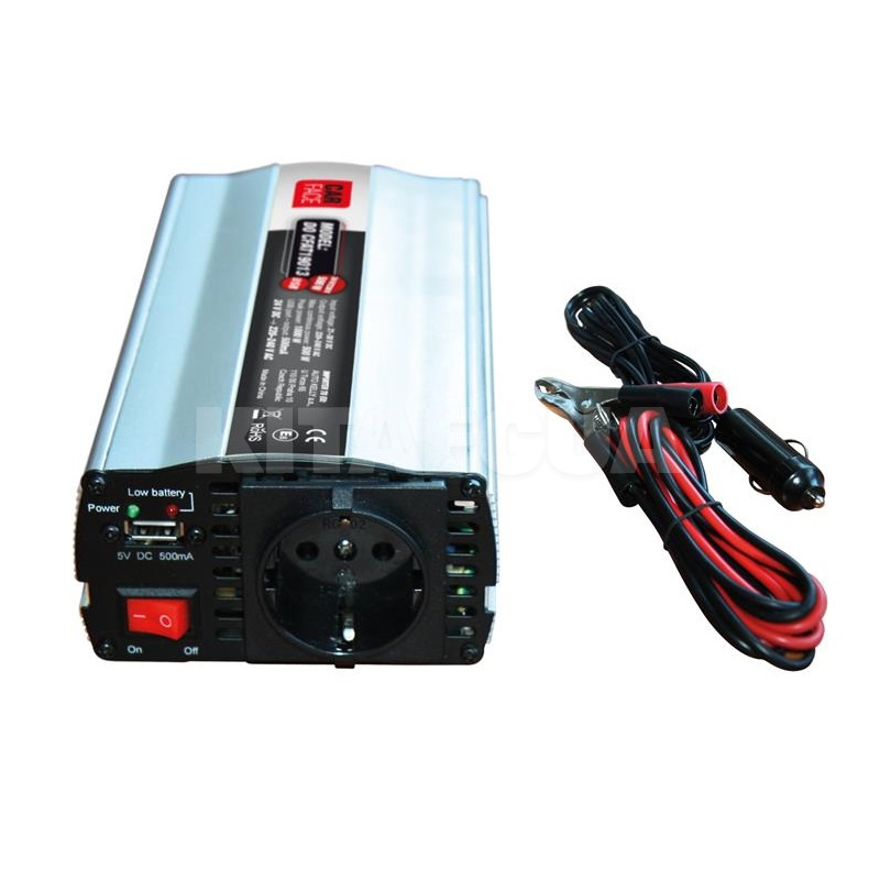 Інвертор 24-230В 500Вт CARFACE (DO CFAT19013) - 2