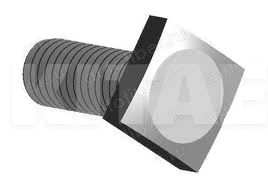 Болт крепления переднего бампера ОРИГИНАЛ на Chery AMULET (A118401051)