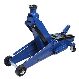 Домкрат гідравлічний підкатний до 3т (150мм-530мм) з надставкою VITOL