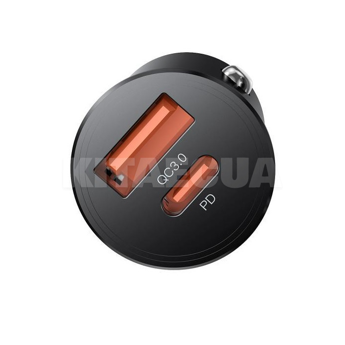 автомобільний зарядний пристрій USB+Type-C 3А XO (XO-CC43-BK) - 3