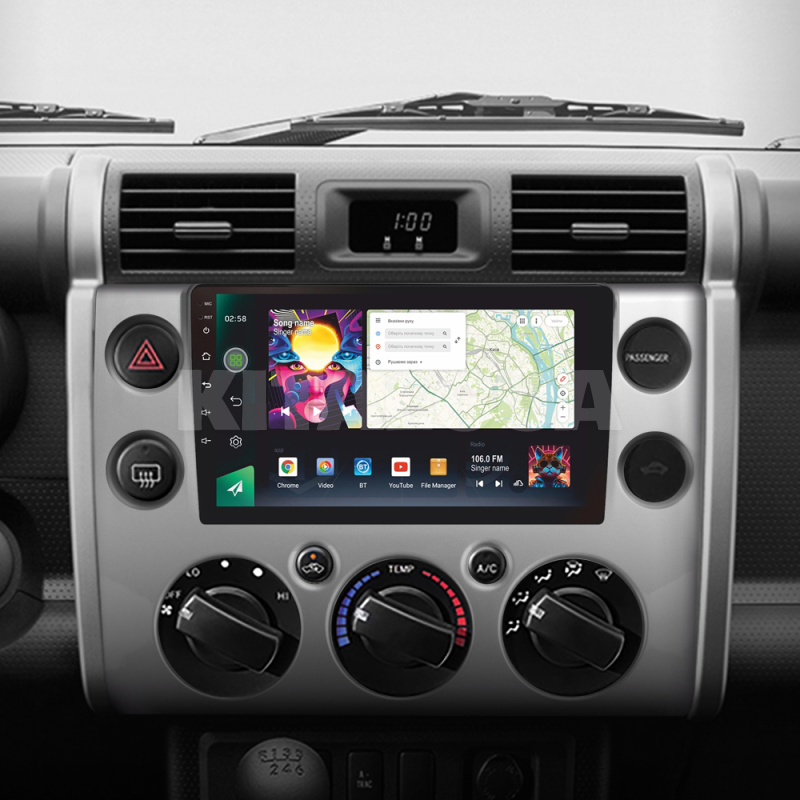 Штатная магнитола PRO 9464 4+64 Gb 9" Toyota FJ Cruiser J15 2006-2020 SIGMA4car (39966) - 3
