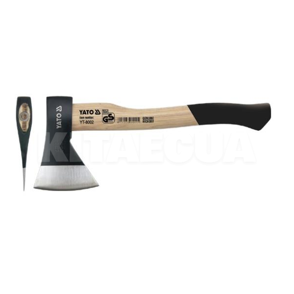 Топор 1250 г с рукояткой из дерева YATO (YT-8004)