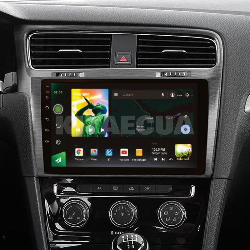 Штатна магнітола X10232 2+32 Gb 10" Volkswagen Golf 7 MK7 2014-2018 (F1) SIGMA4car (34229) - 4