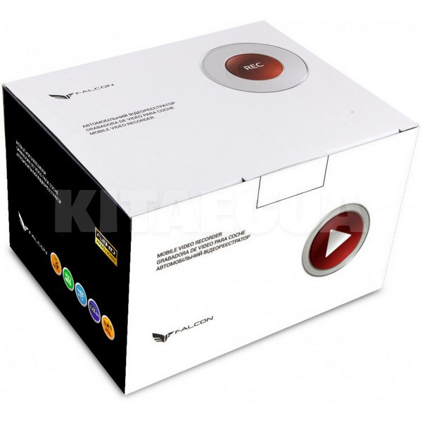 Видеорегистратор Full HD (1920x1080) USB, Wi-Fi HD90-LCD FALCON (W6086) - 2