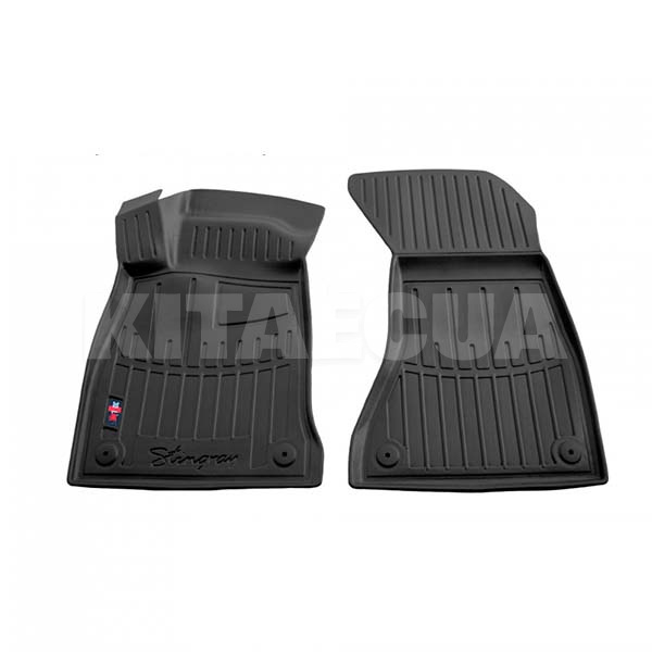 3D коврики передние AUDI A4 (B9) (2015-н.в.) AV2 клипсы Stingray (5030072)
