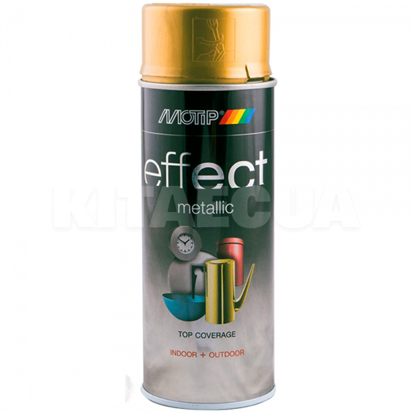 Фарба золото діамант 400мл з ефектом металік Deco Effect MOTIP (302506-Motip)