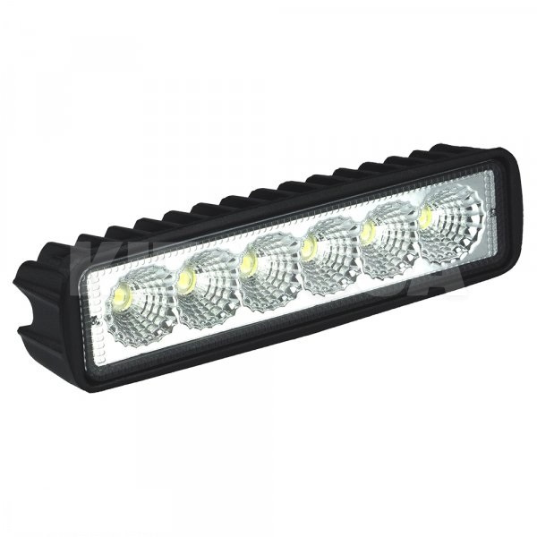 ДХО універсальні 9-32V 6LED 18W 150 х 38 мм DriveX (DR-00000227)