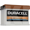 Автомобільний акумулятор Advanced 63Ач 620А "+" справа DURACELL (DA63H)
