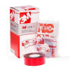 Двусторонняя клейкая лента 15мм х 2м красная 3M (6008F-15мм-0.8-2м)