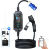 Заряджання Nissan Leaf 7.4 кВт 32А 1-фаза Type 2 (європейське авто) Midway Pro Wi-Fi EVSOW (EV7-32-1PH-TP2-WFNW)
