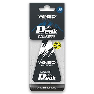 Ароматизатор Peak Black Diamond "черный бриллиант" сухой листик Winso